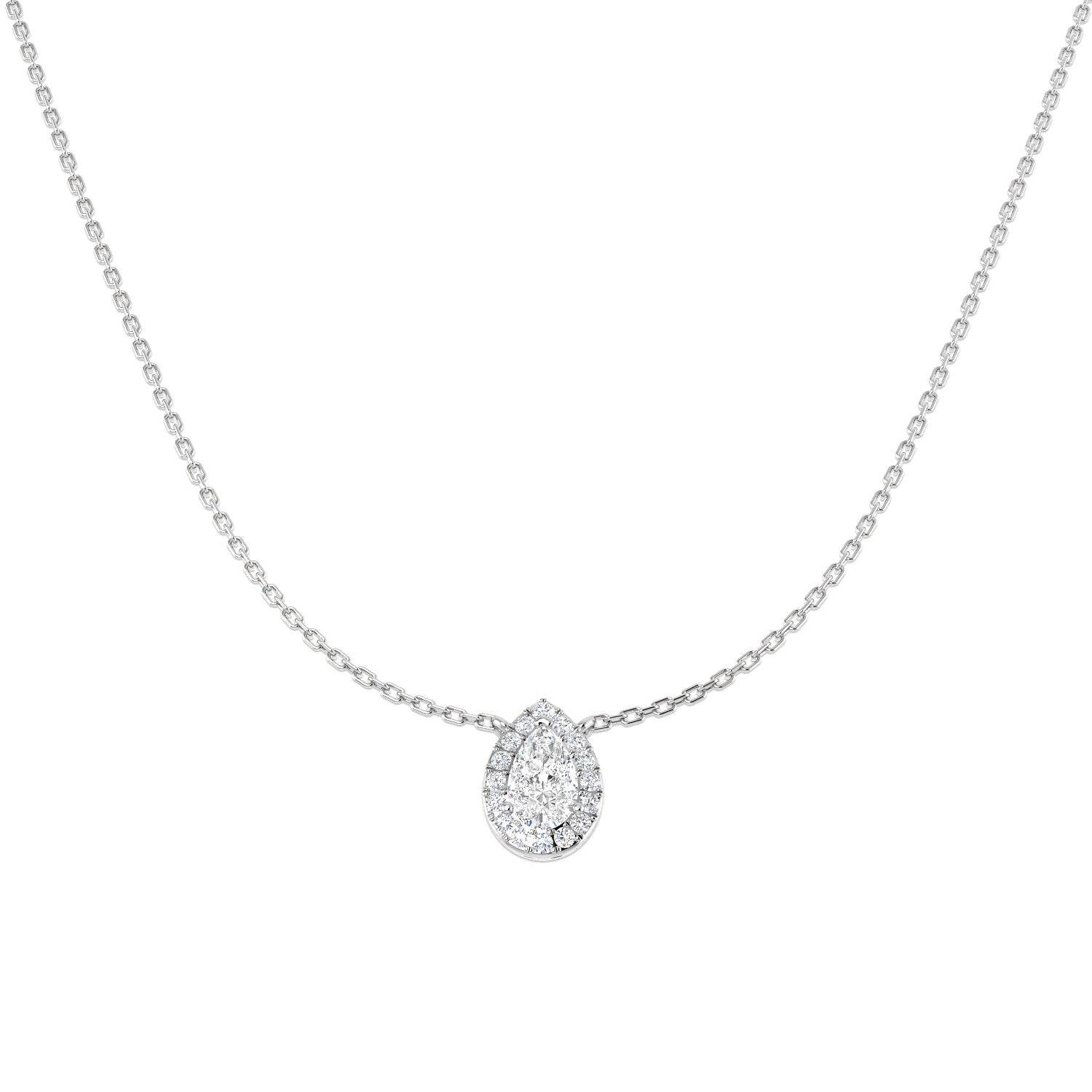 SN1953 — Necklace - 9k White Gold