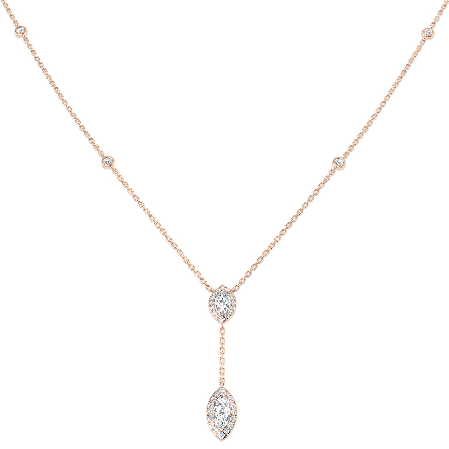SN1975 — Necklace - 9k Rose Gold