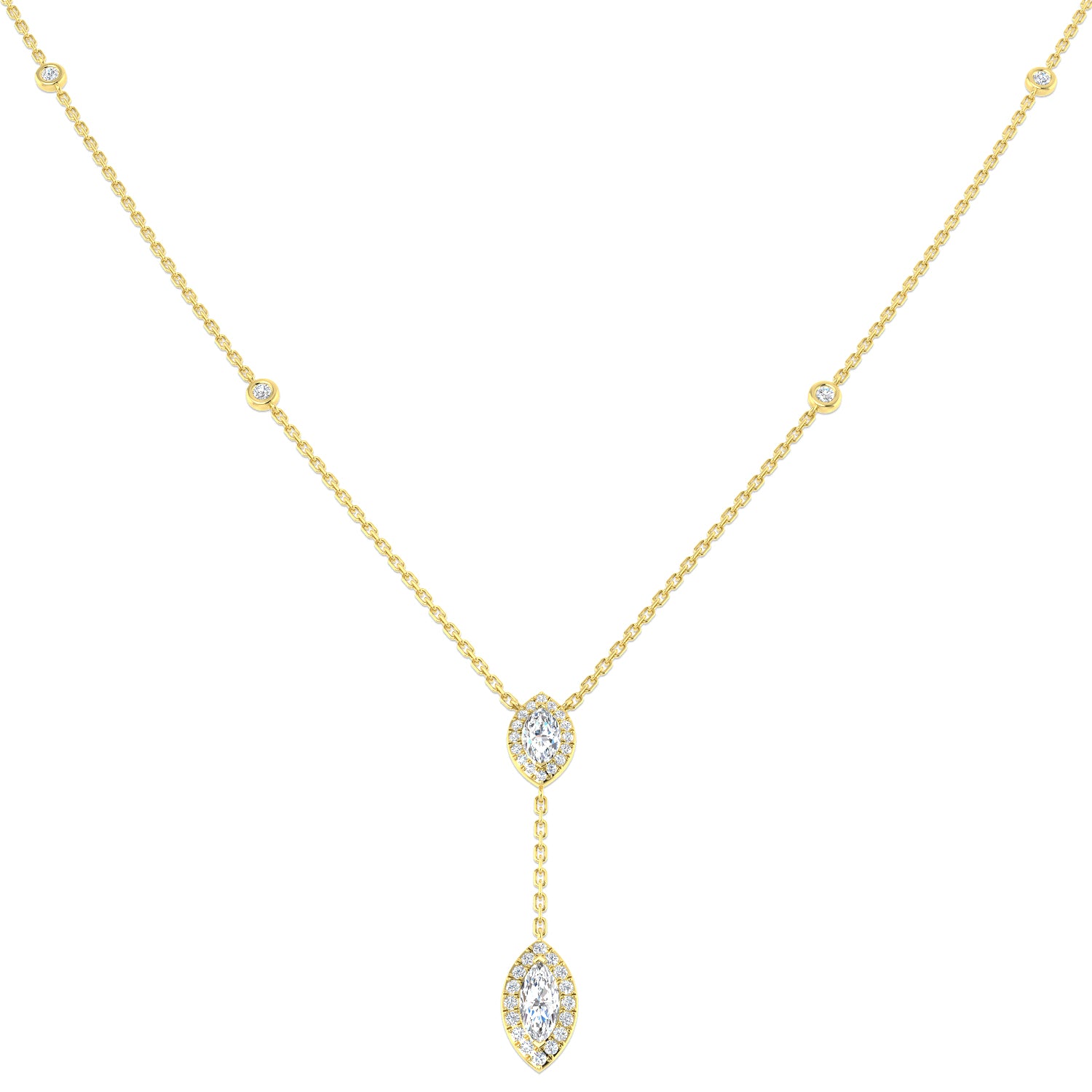 SN1974 — Necklace - 9k Yellow Gold