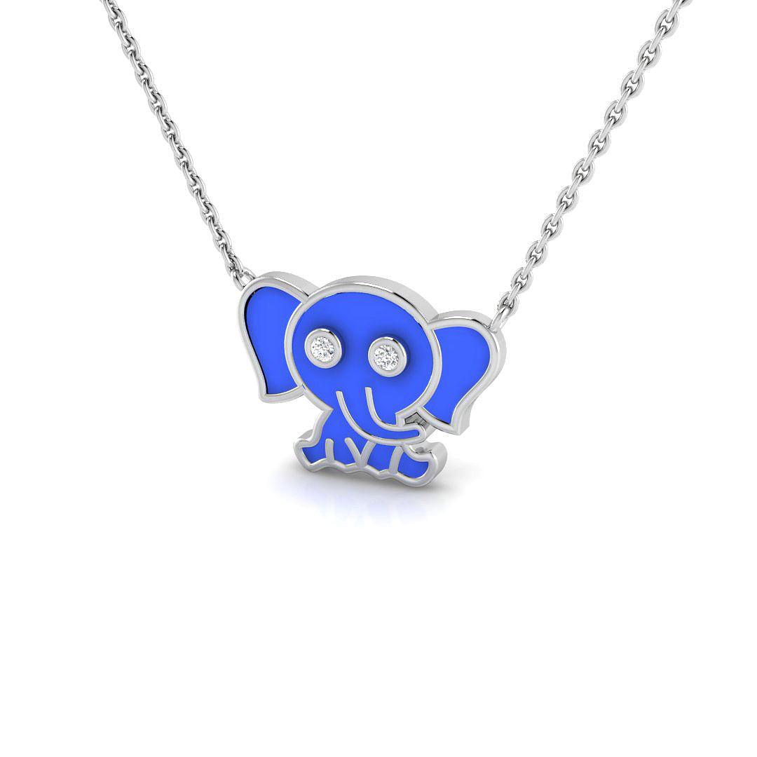 SN2013 — Necklace - 9k White Gold