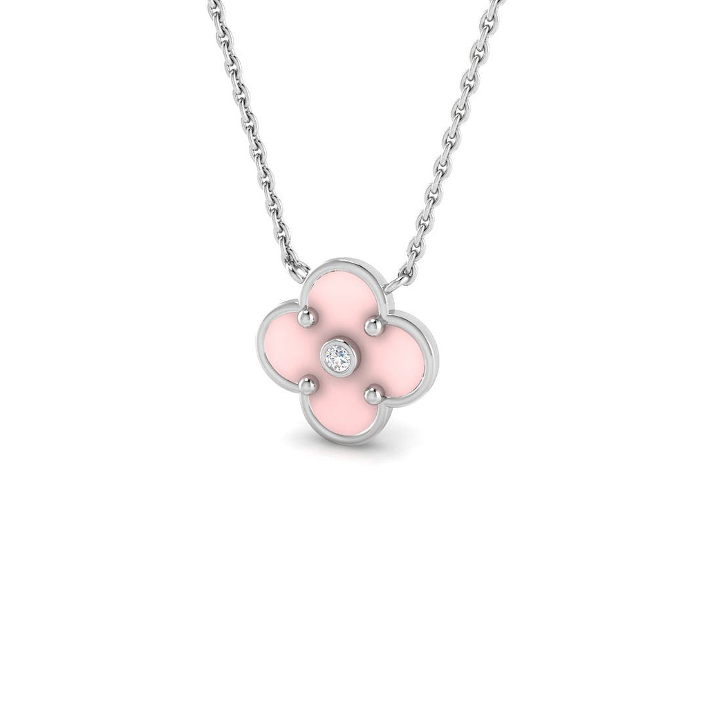 SN2015 — Necklace - 9k White Gold