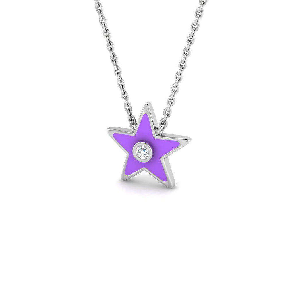 SN2019 — Necklace - 9k White Gold