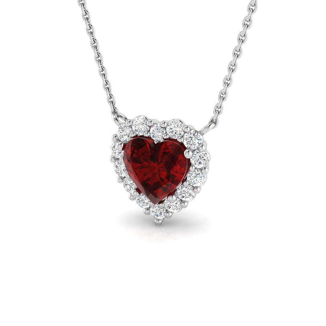 SN2042 — Necklace - 9k White Gold