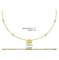 SN2063 — Necklace - 9k Yellow Gold detail