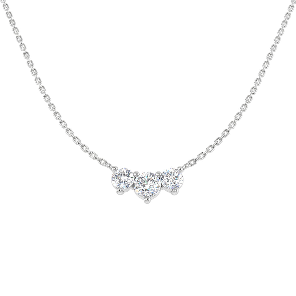 SN2112 — Necklace - 9k White Gold