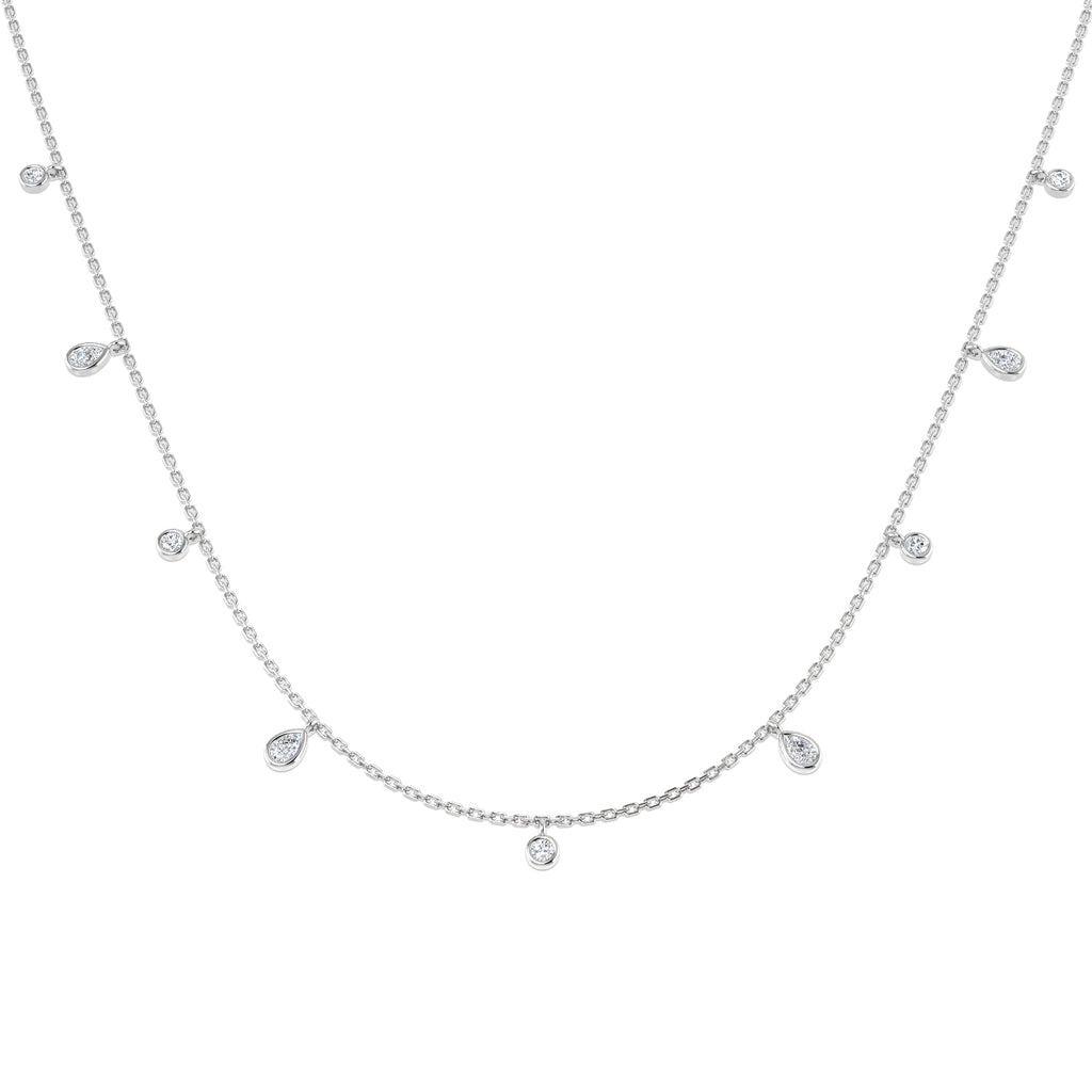 SN2117 — Necklace - 9k White Gold