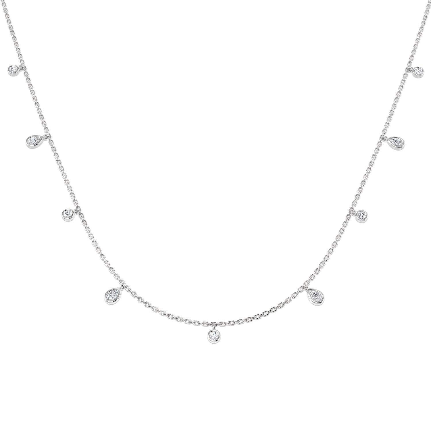 SN2117 — Necklace - 9k White Gold
