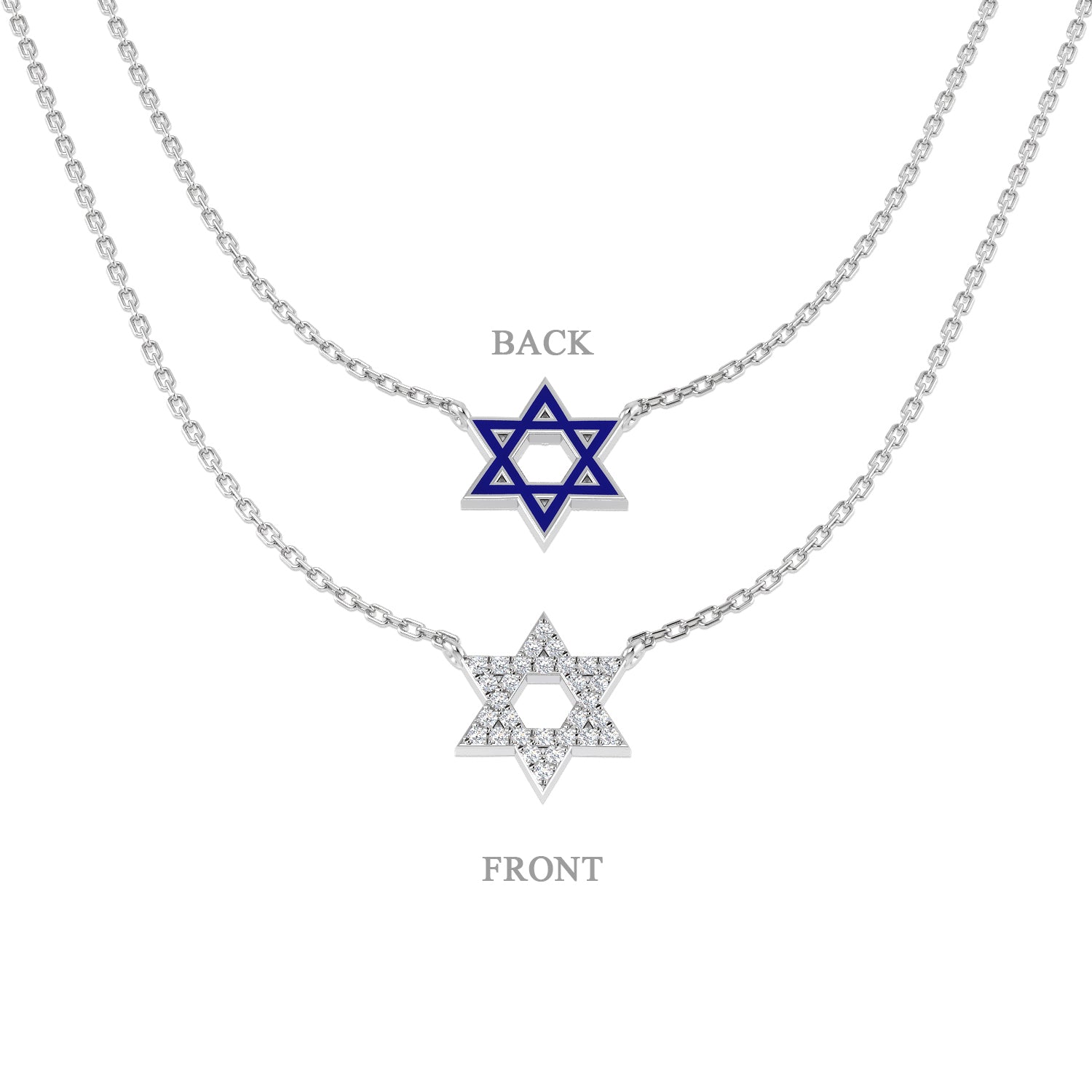 SN2121 — Necklace - 9k White Gold
