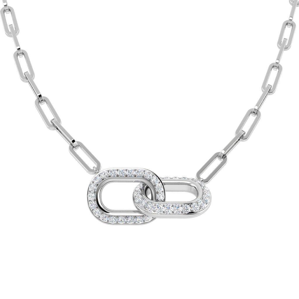 SN2124 — Necklace - 9k White Gold