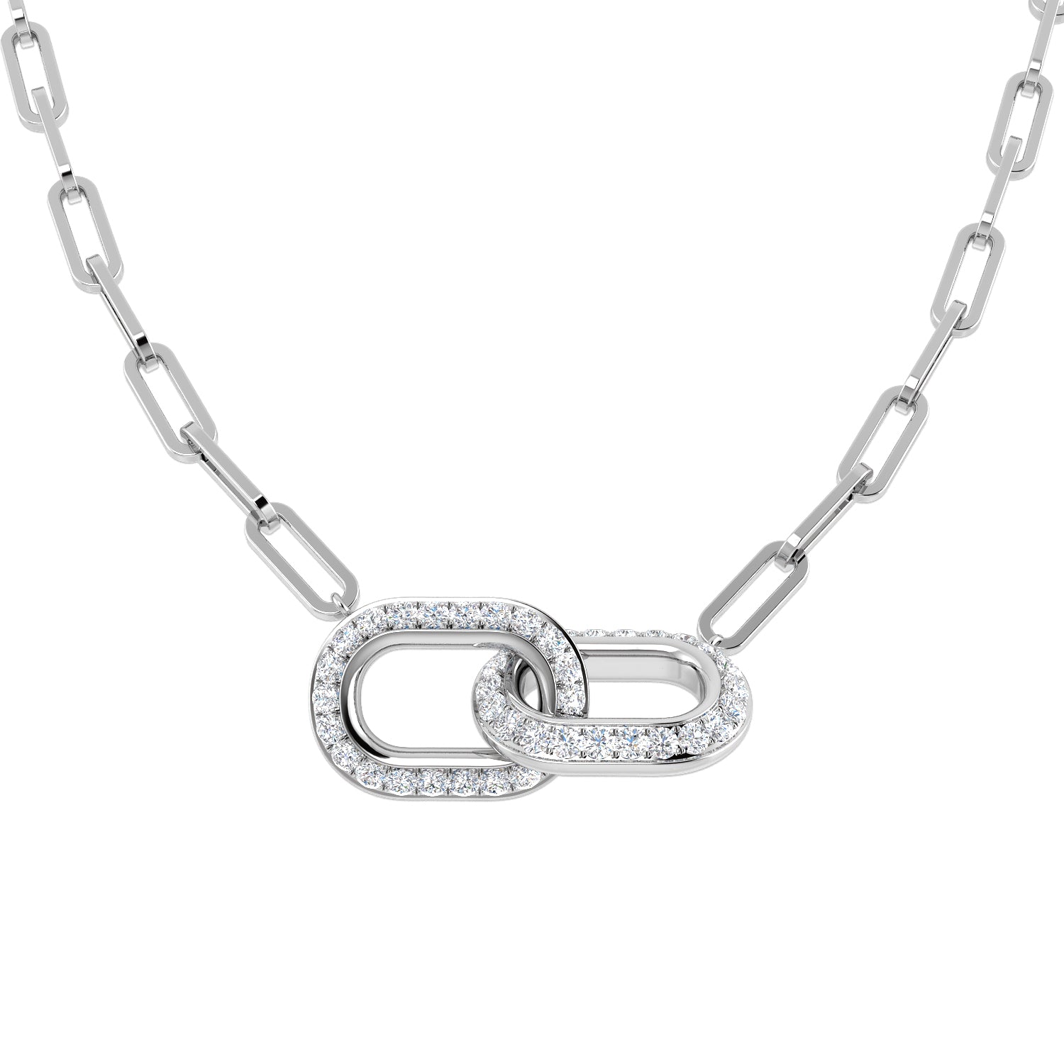 SN2124 — Necklace - 9k White Gold