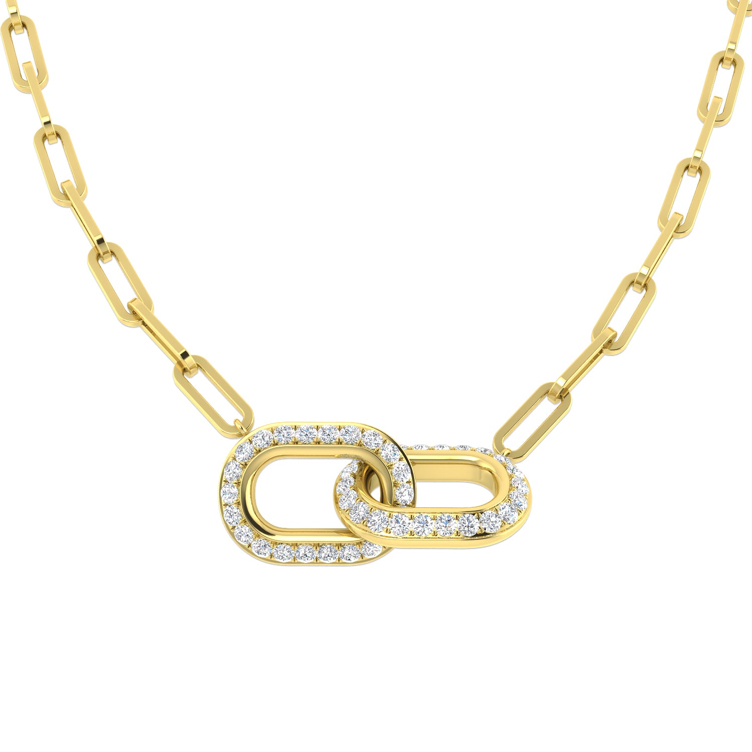 SN2124 — Necklace - 9k Yellow Gold
