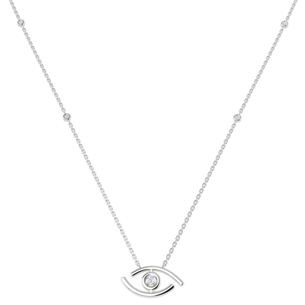 SN2125 — Necklace - 9k White Gold
