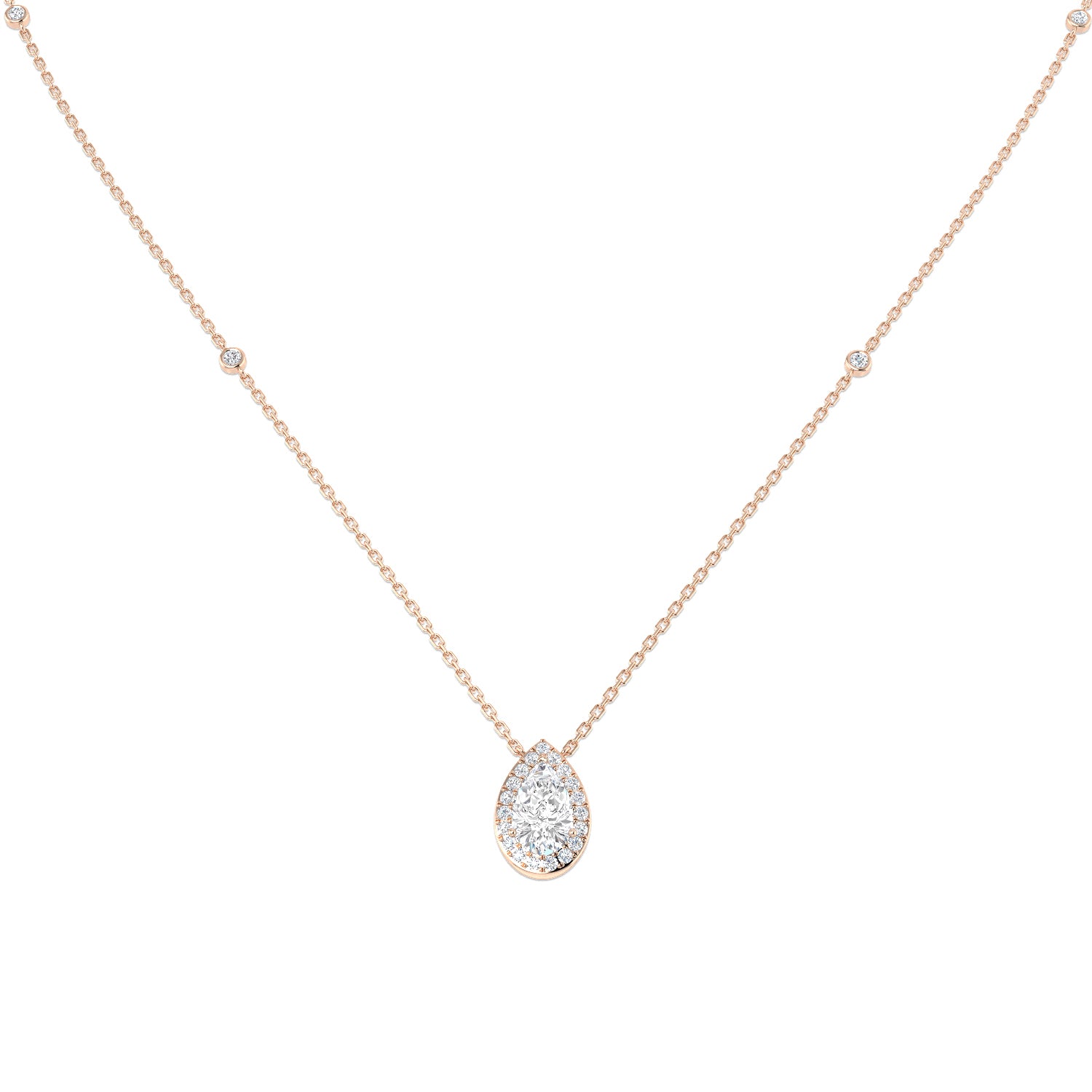SN2130 — Necklace - 9k Rose Gold
