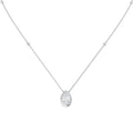 SN2130 — Necklace - 9k White Gold