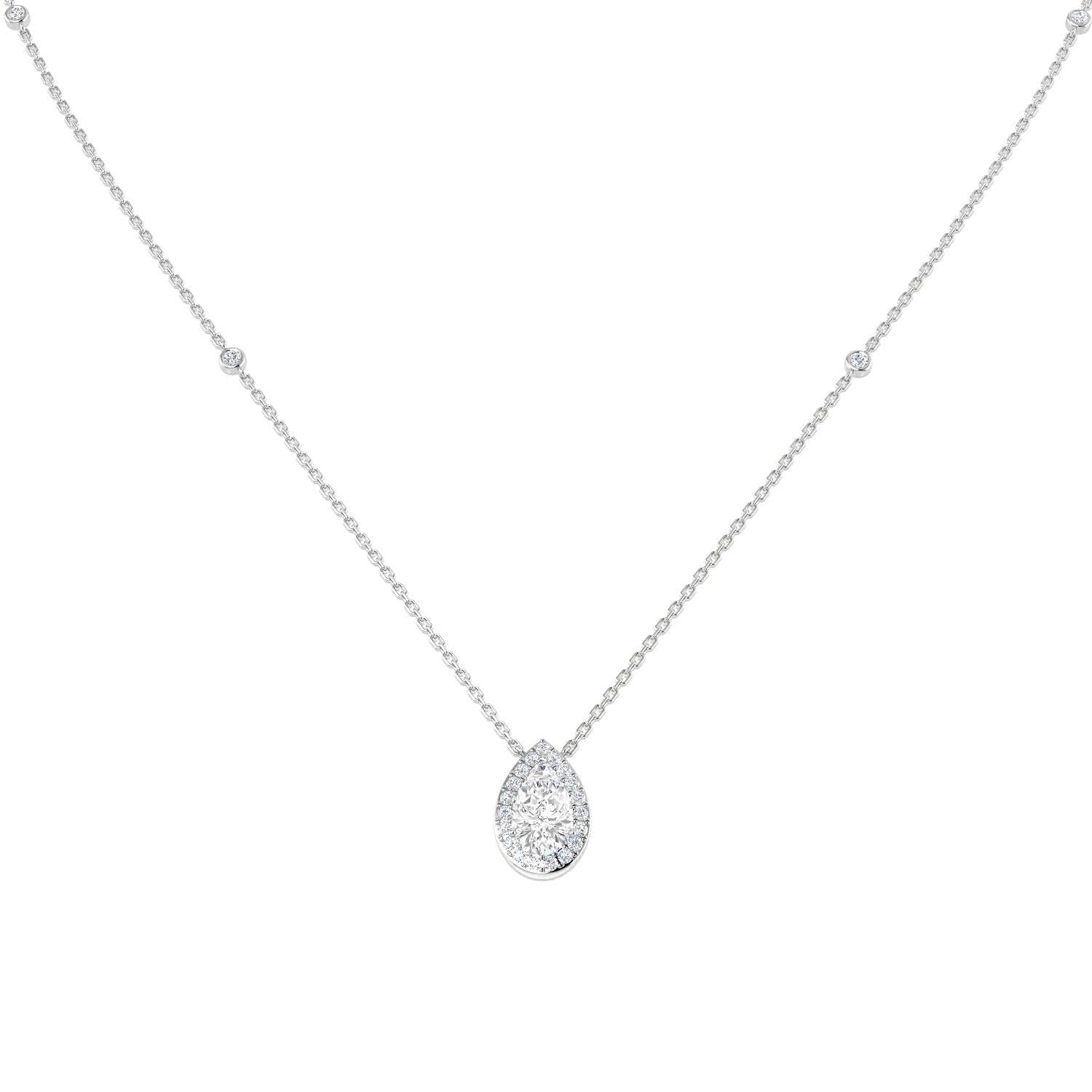 SN2130 — Necklace - 9k White Gold