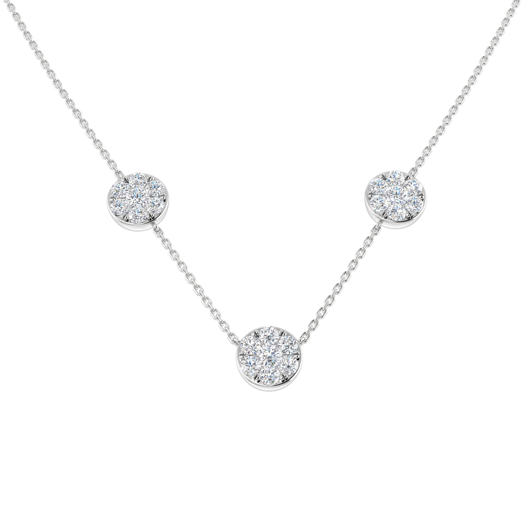 SN2131 — Necklace - 9k White Gold