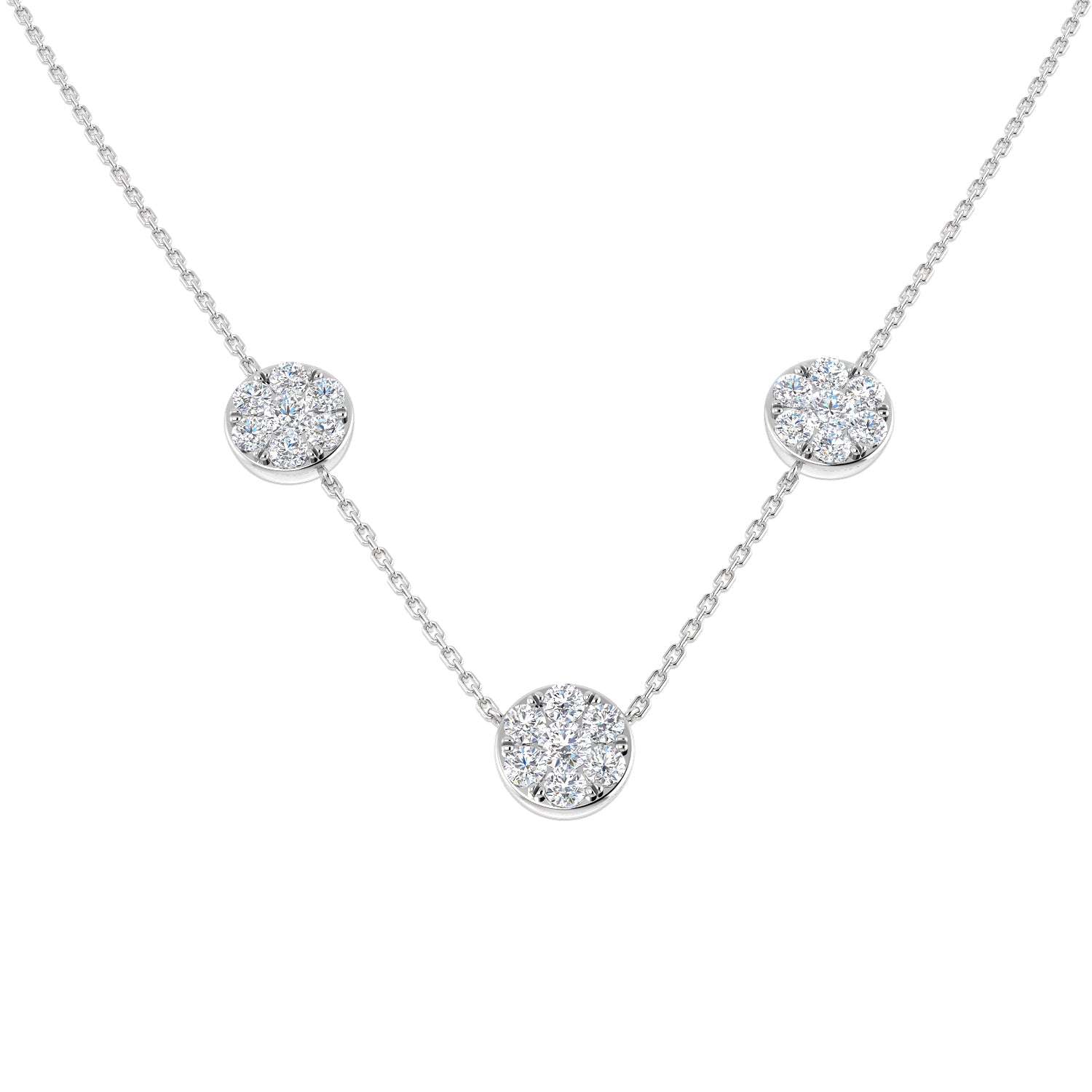 SN2131 — Necklace - 9k White Gold