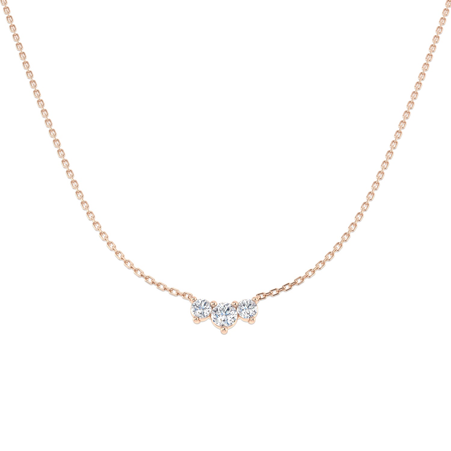SN2137 — Necklace - 9k Rose Gold