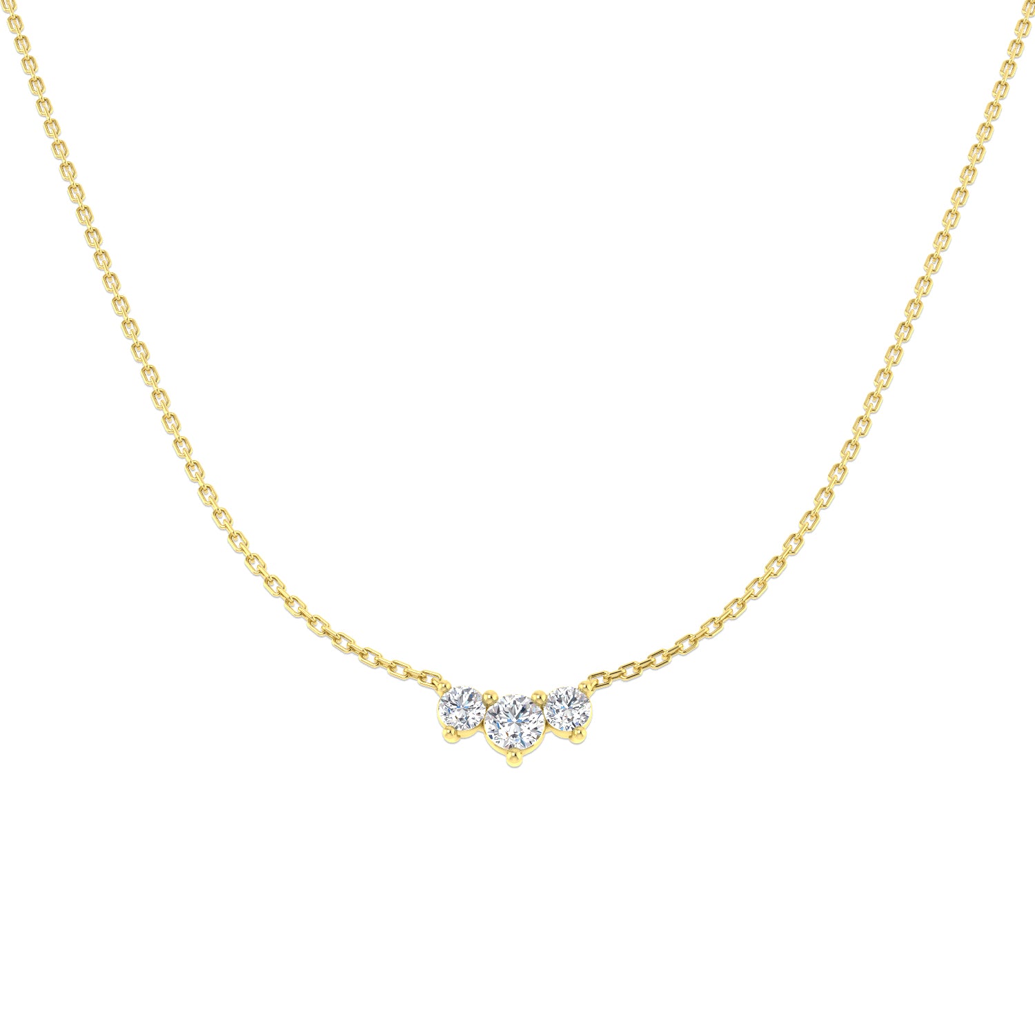 SN2137 — Necklace - 9k Yellow Gold