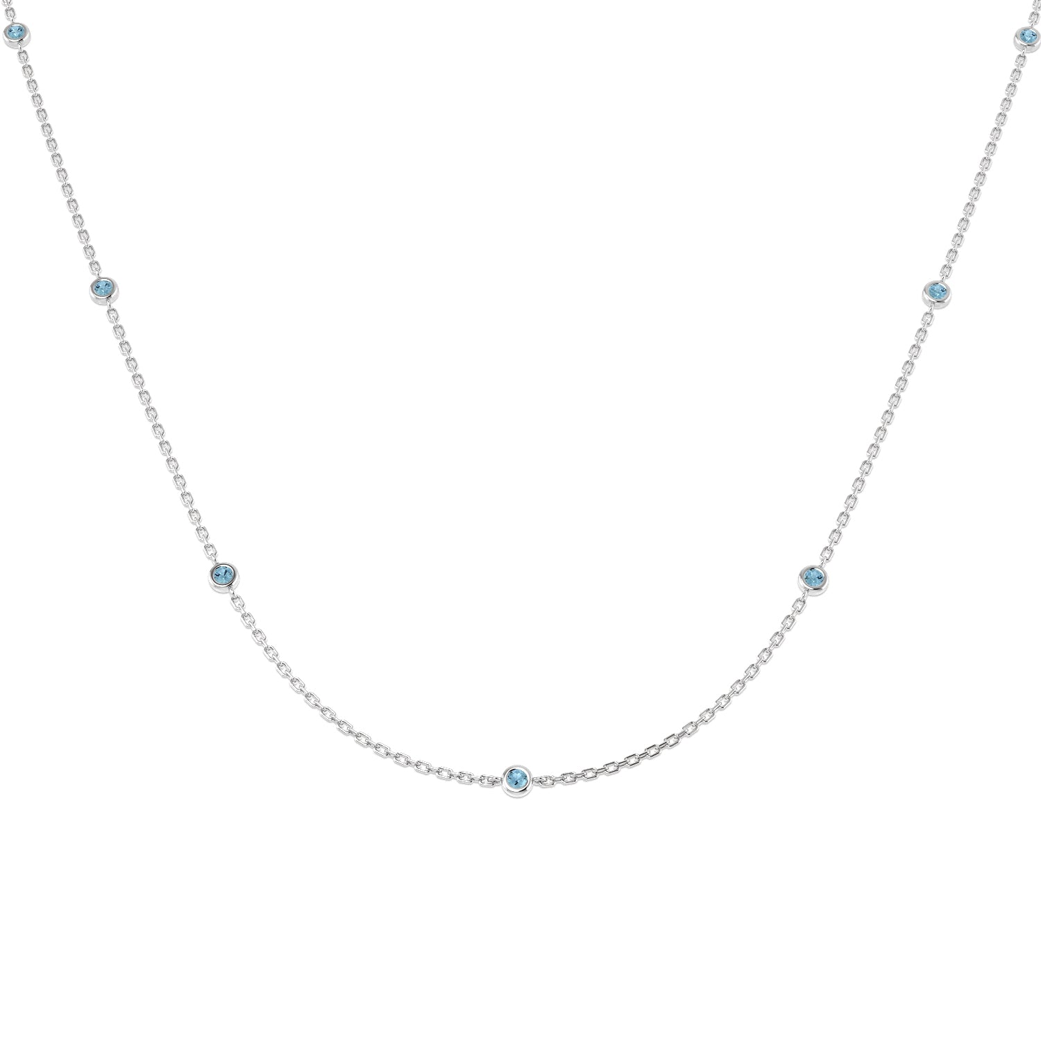 SN2140 — Necklace - 9k White Gold