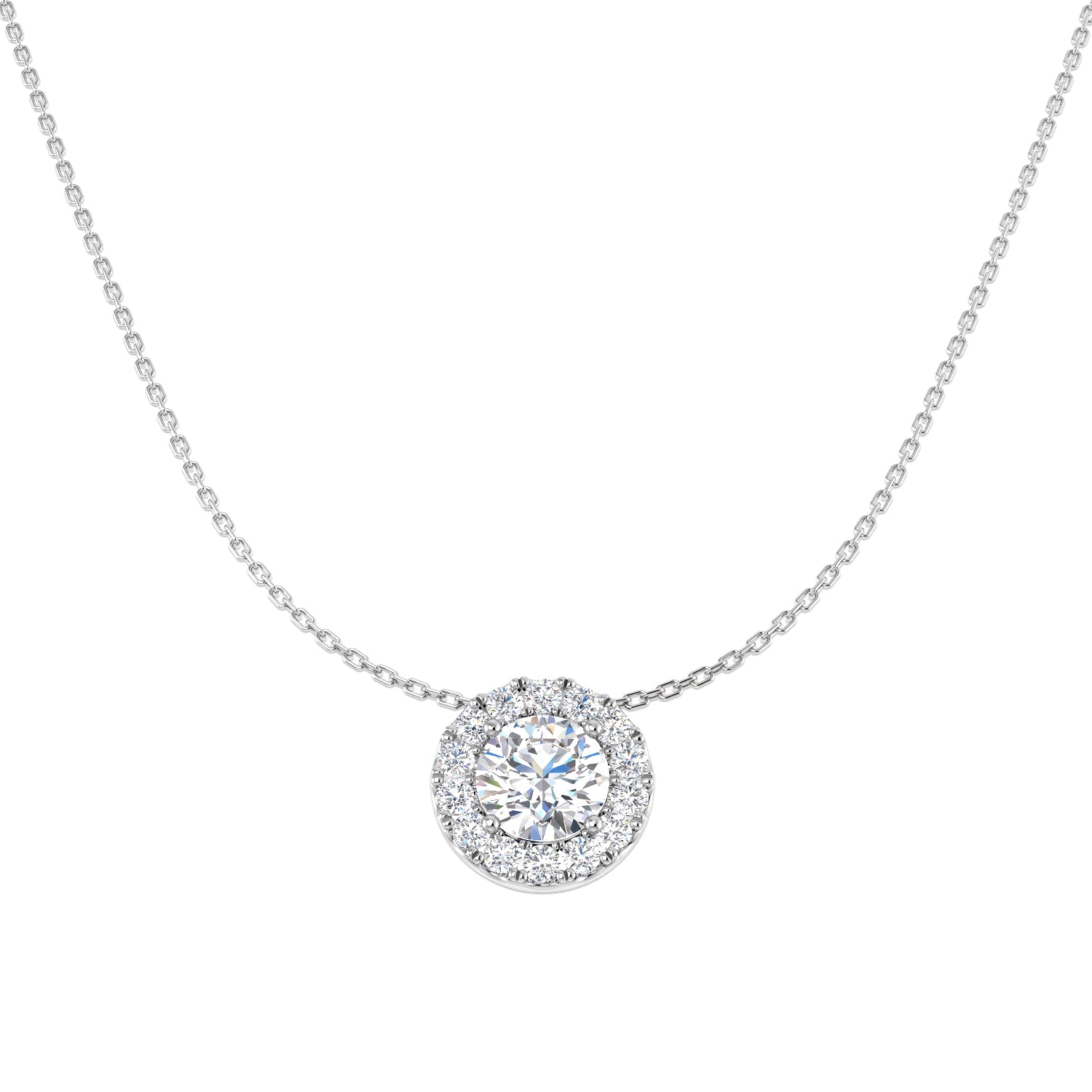 SN2141 — Necklace - 9k White Gold