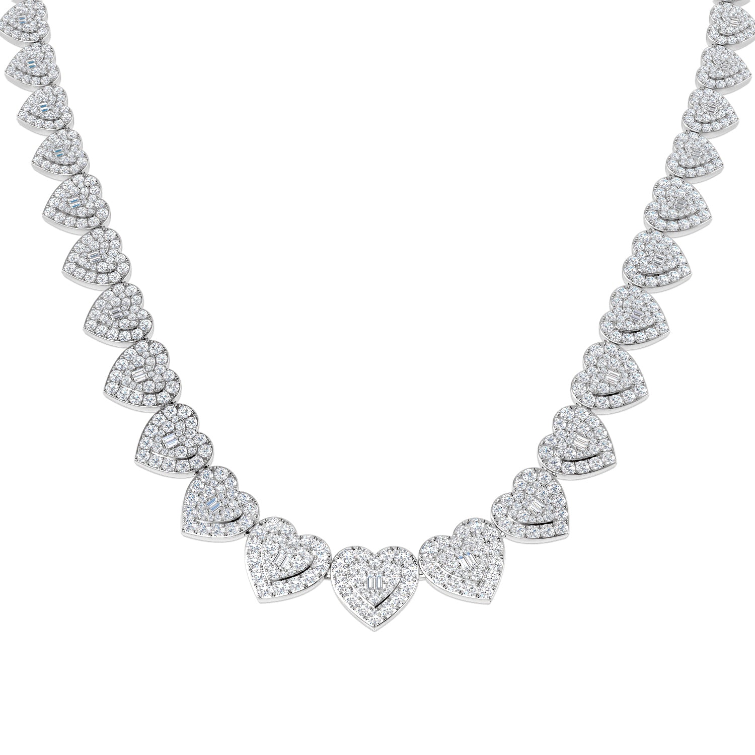 SN2149 — Necklace - 9k White Gold