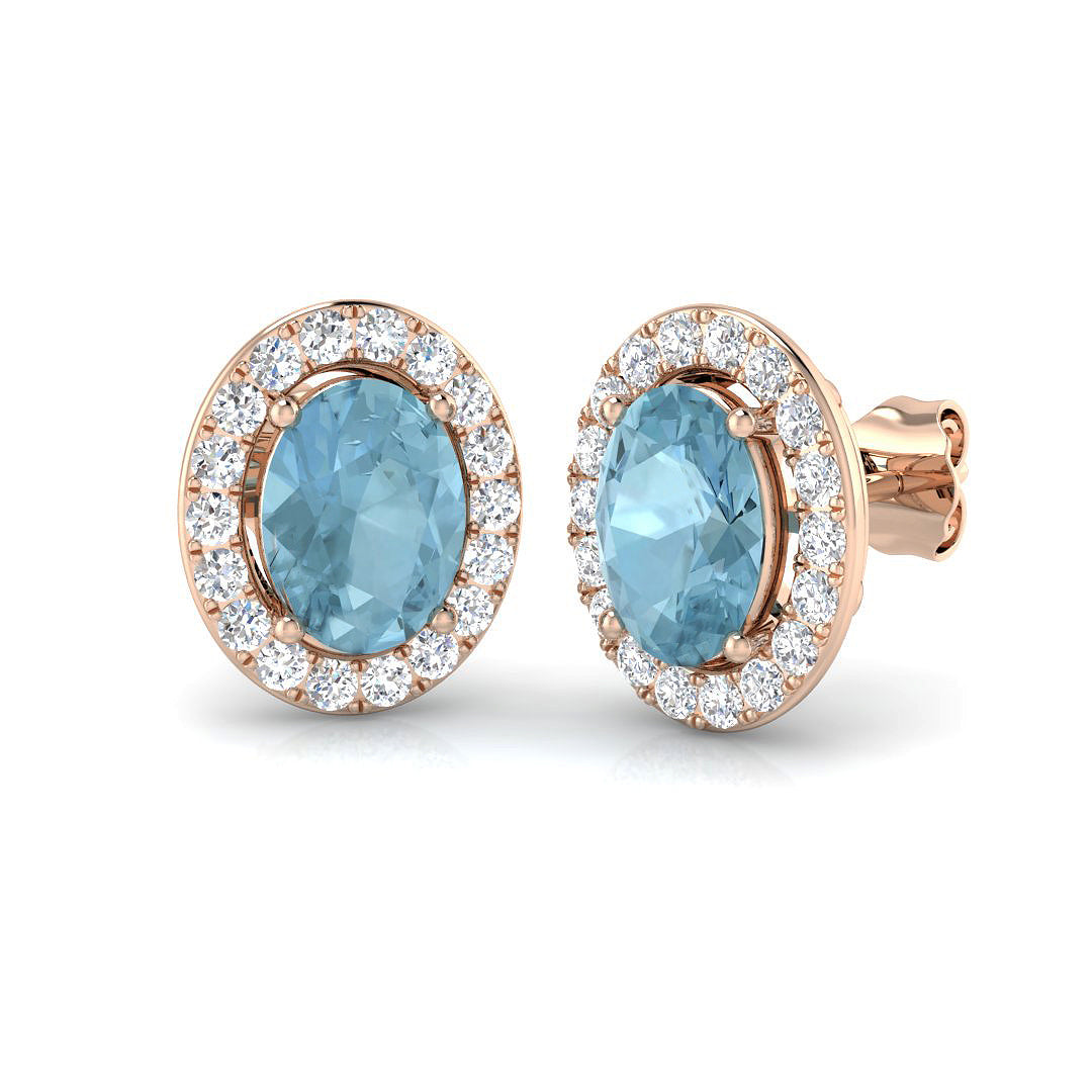 SP3566E — Earrings - 9k Rose Gold