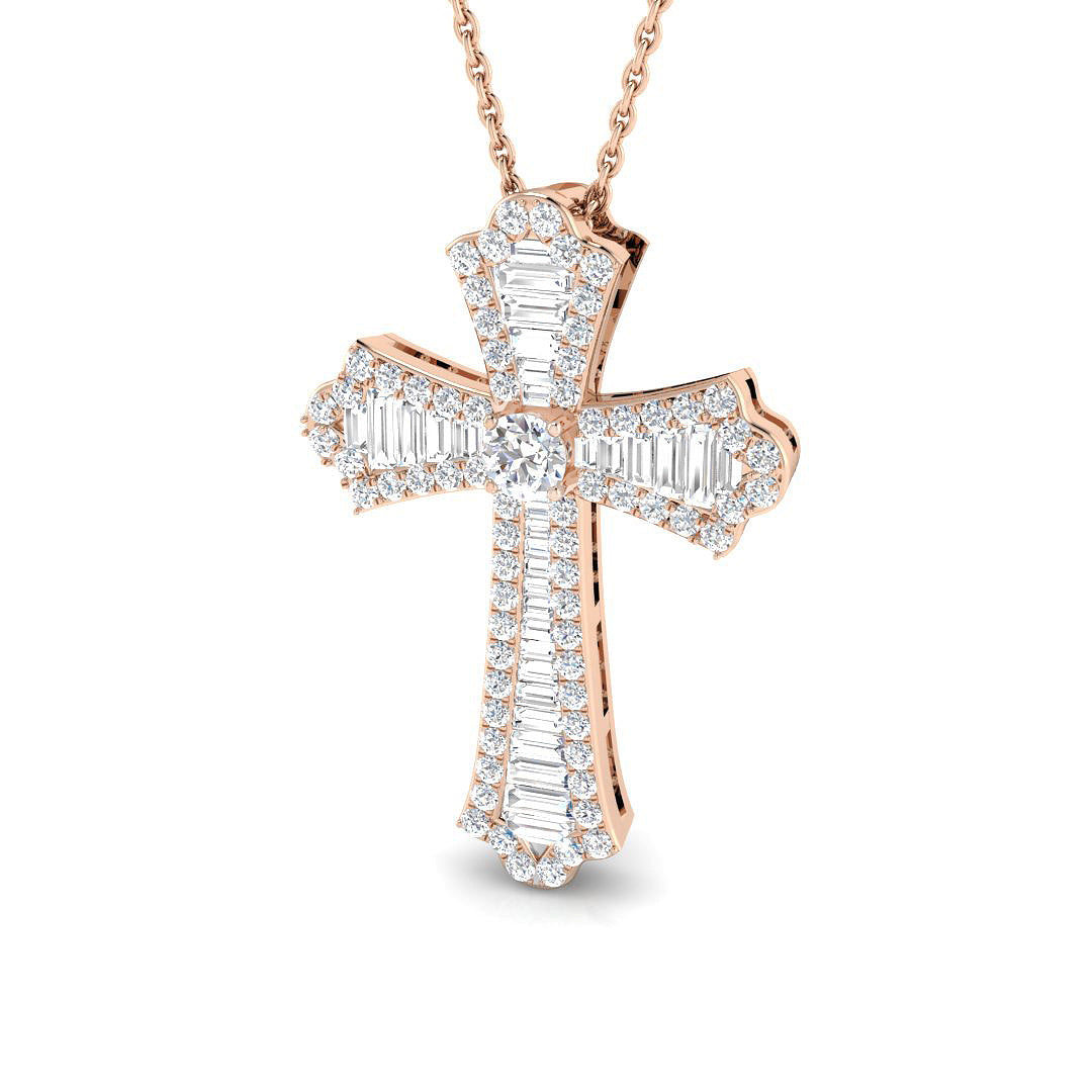 SP3801 — Cross - 9k Rose Gold