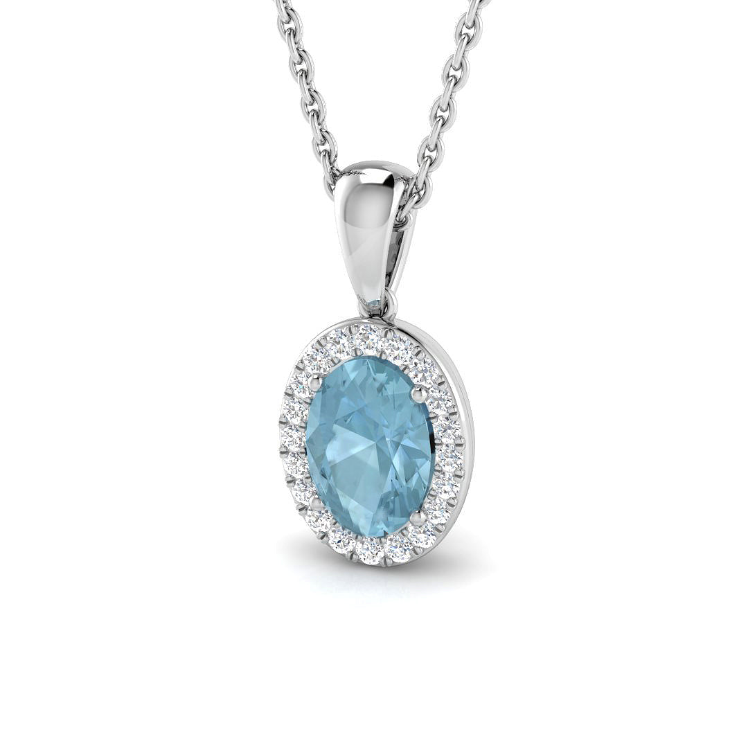 SP3904A — Pendant - 9k White Gold