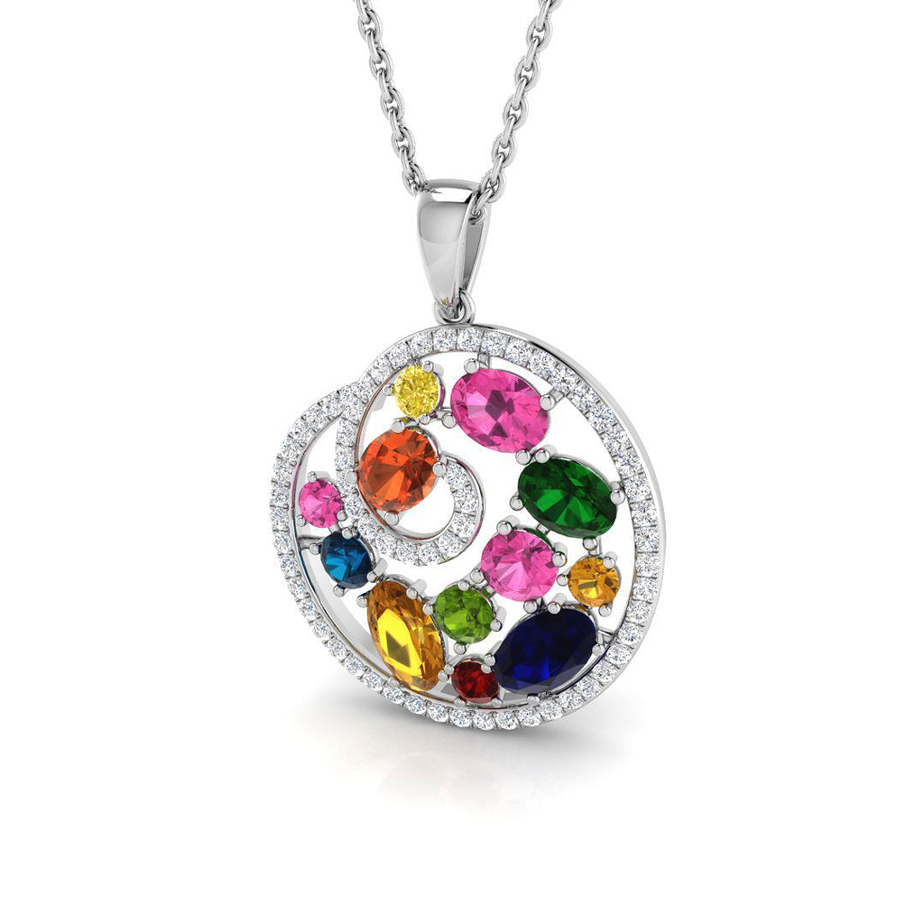 SP4143 — Pendant - 9k White Gold