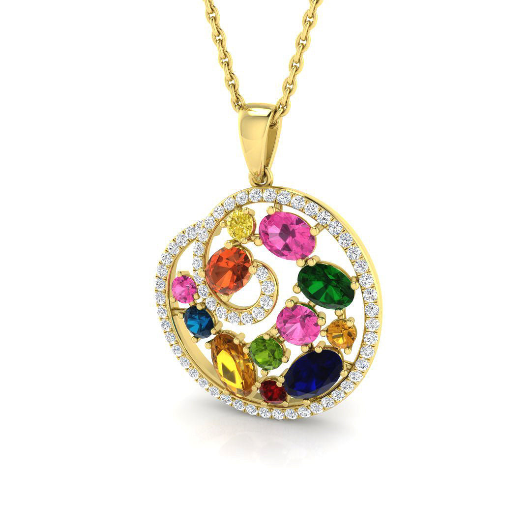 SP4143 — Pendant - 9k Yellow Gold