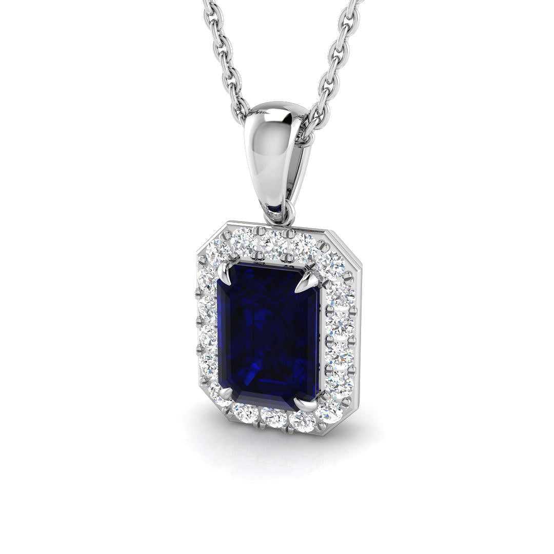 SP4238 — Pendant - 18 KT White Gold