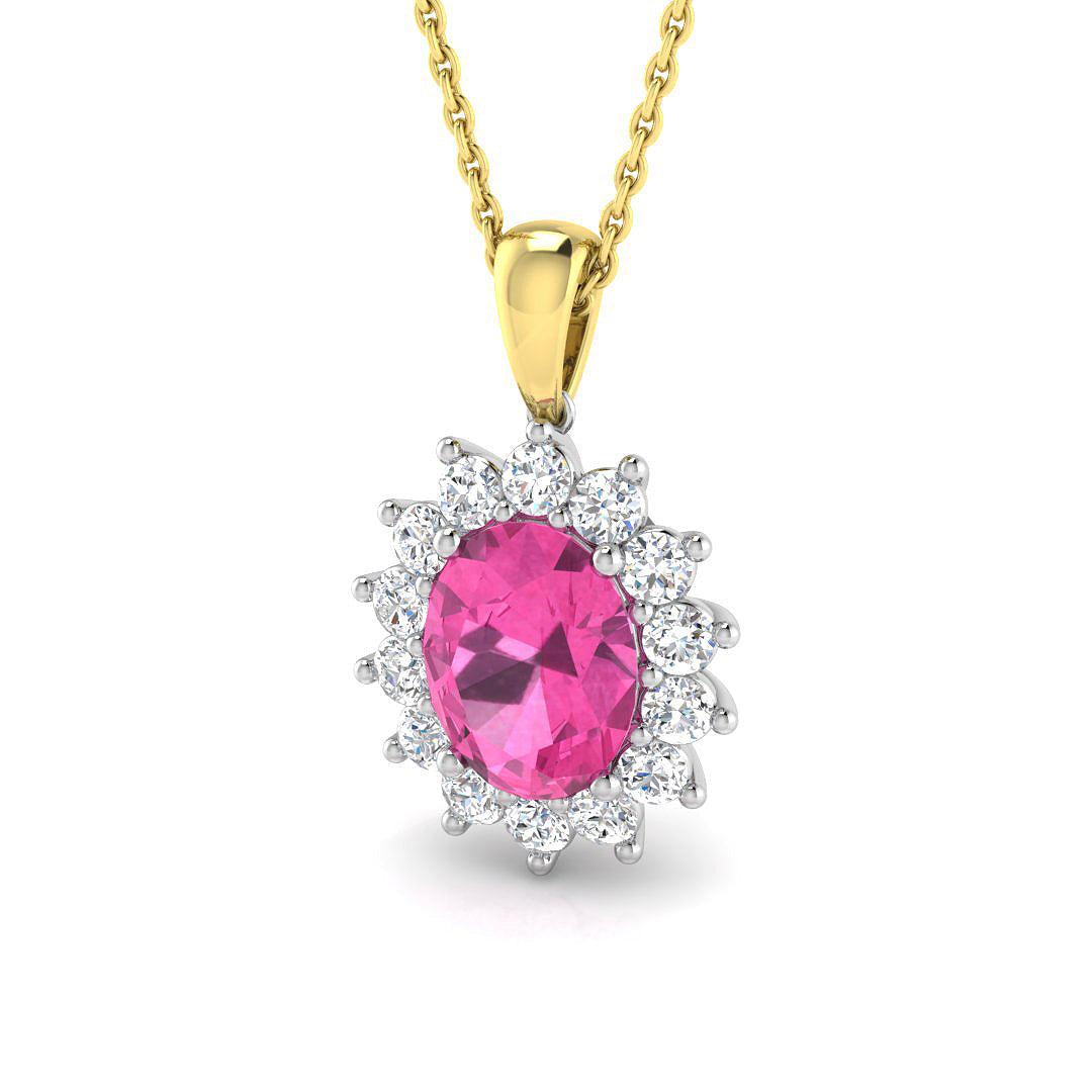 SP4386 — Pendant - 18k Two Tone