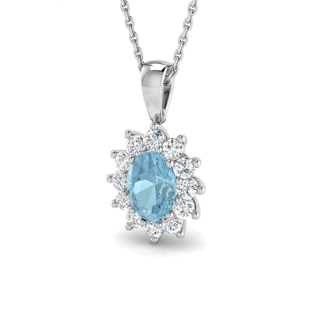 SP4565 — Pendant - 9k White Gold