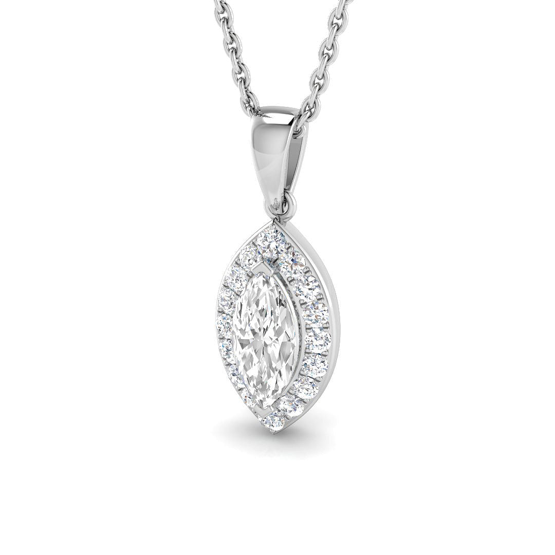 SP4866 — Pendant - 9k White Gold