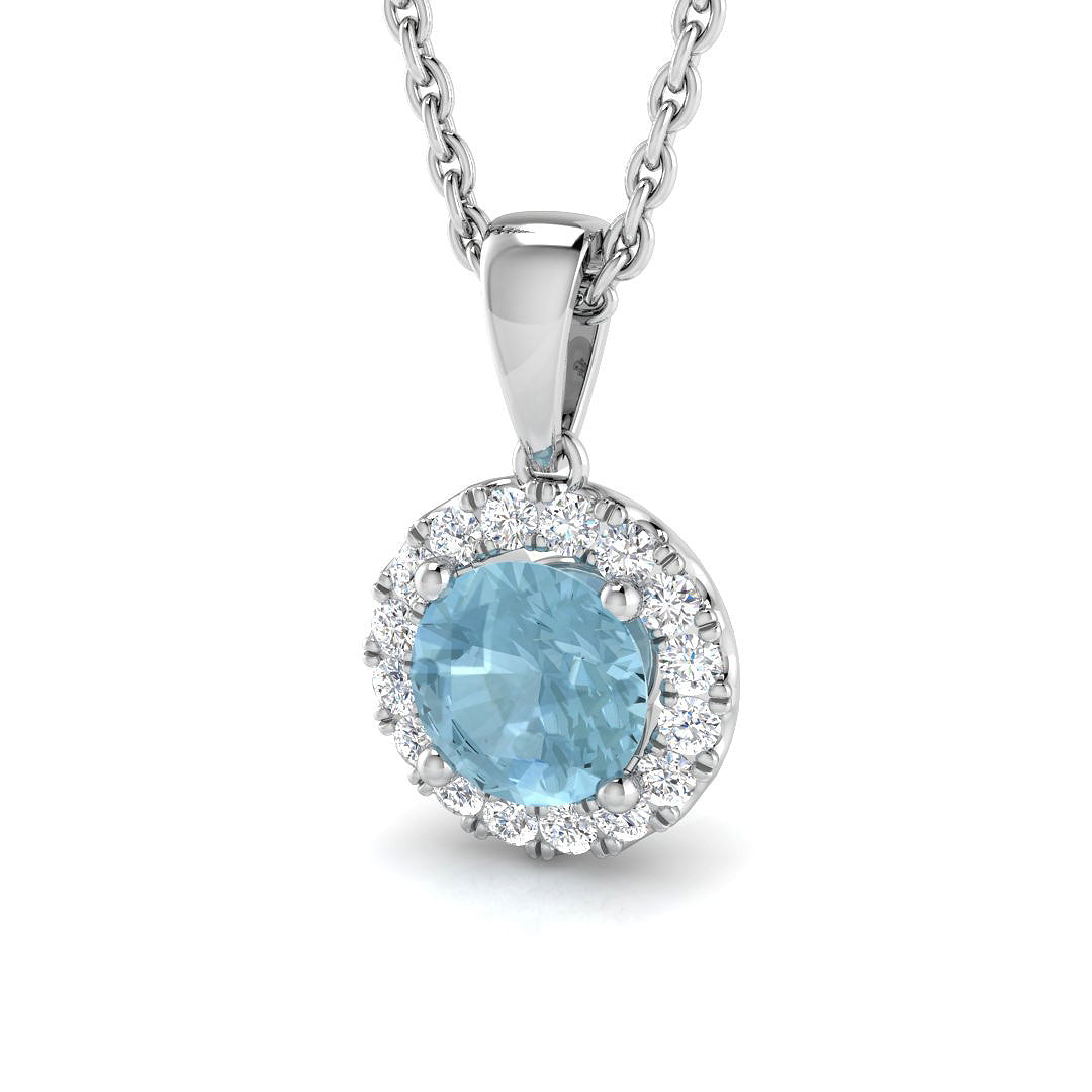 SP5007-5.0MM — Pendant - 9k White Gold