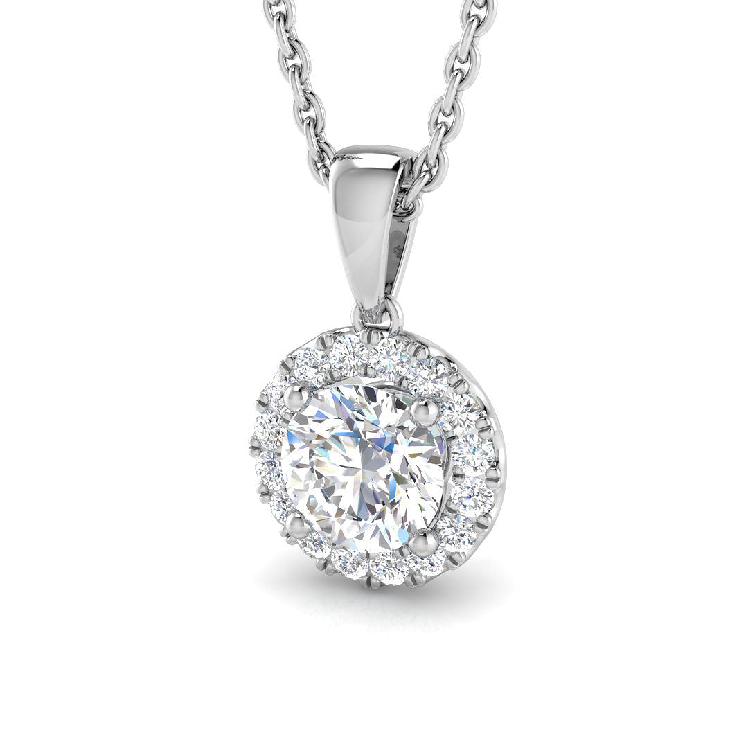 SP5007-6.5 — Pendant - 18k White Gold