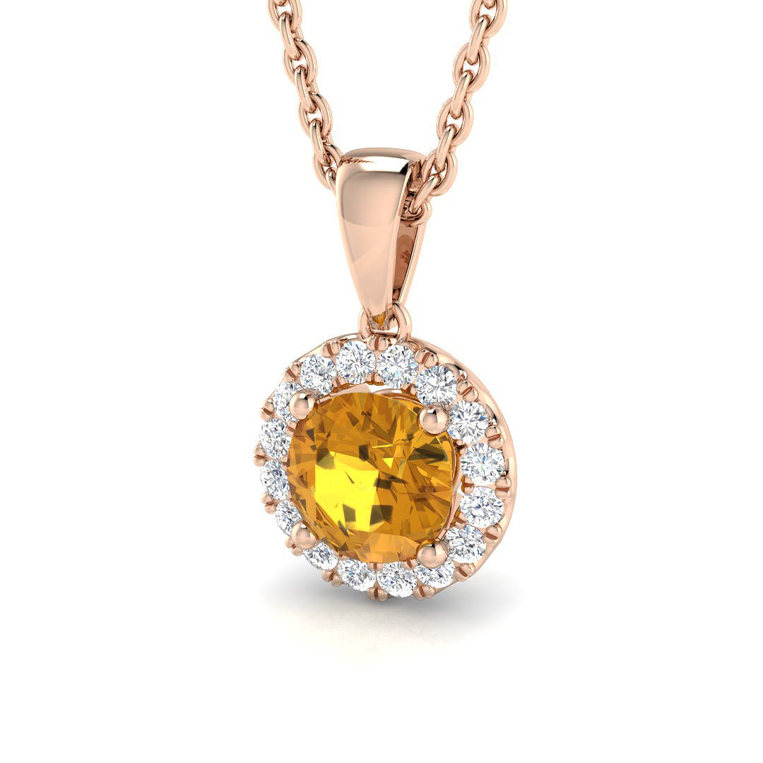 SP5007-5.0 — Pendant - 9k Rose Gold
