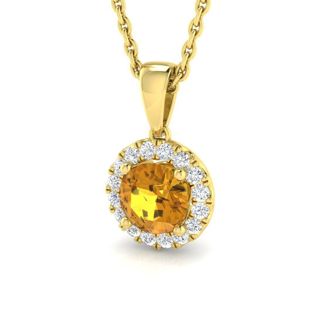 SP5007-5.0 — Pendant - 9k Yellow Gold