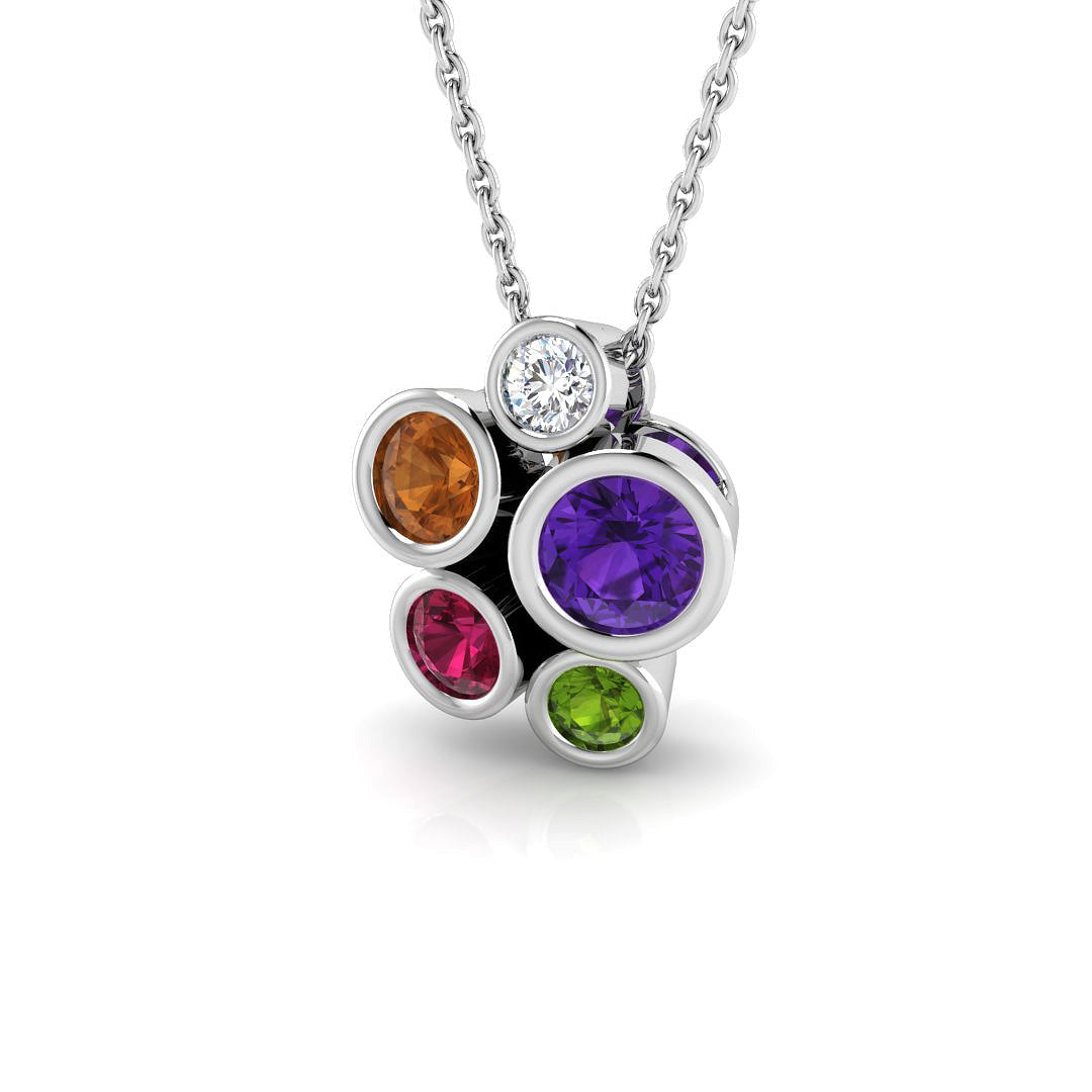 SP5868 — Pendant - 9k White Gold