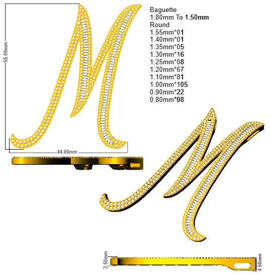 SP5980-M — Pendant - 9k Yellow Gold detail