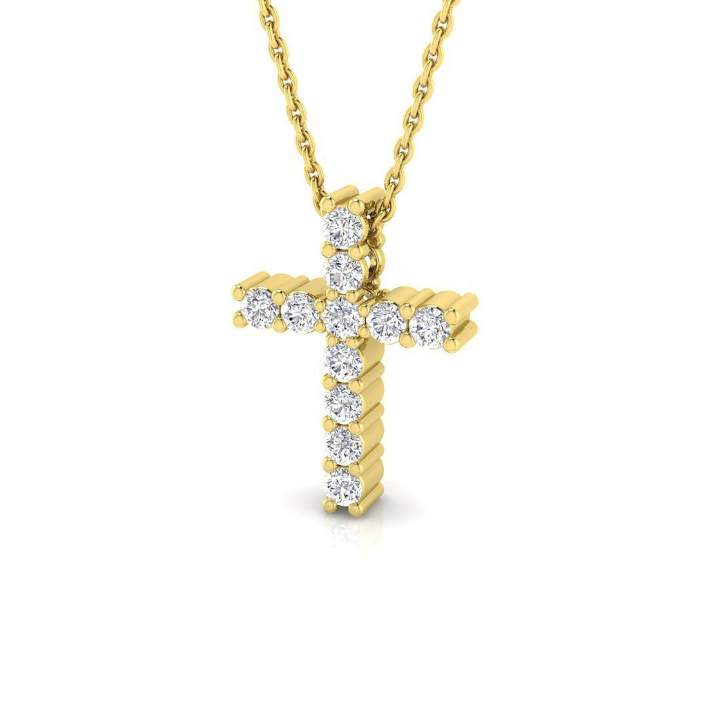 SP2285 — Cross - 9k Yellow Gold