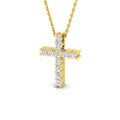 SP2285 — Cross - 9k Yellow Gold