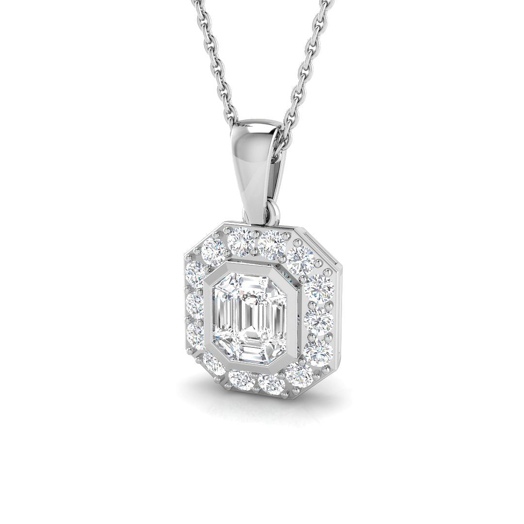 SP2491 — Pendant - 9k White Gold