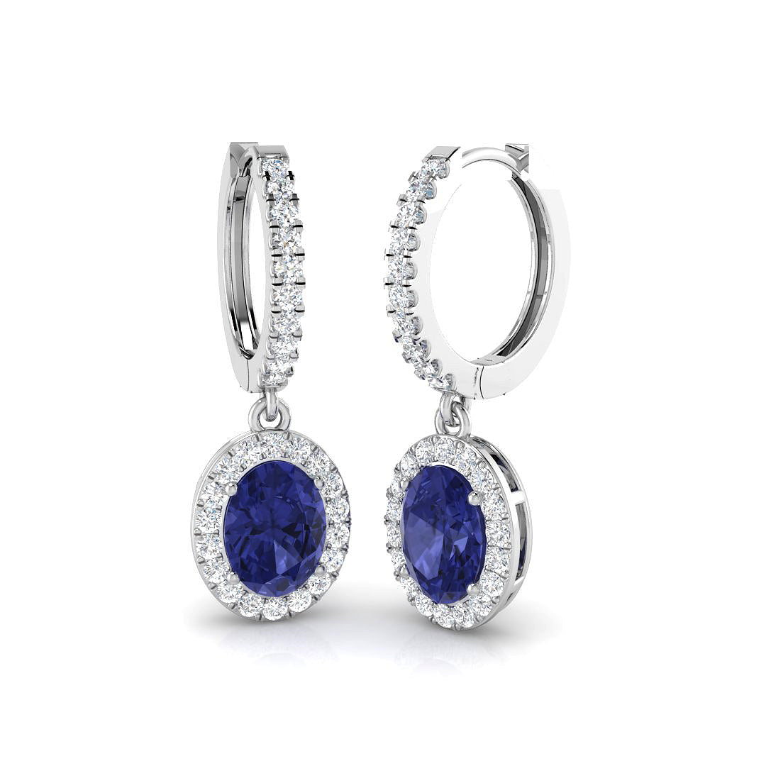 SP3566EA — Earrings - 9k White Gold