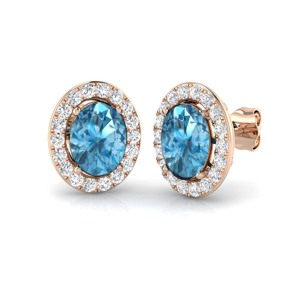 SP3566E — Earrings - 9k Rose Gold