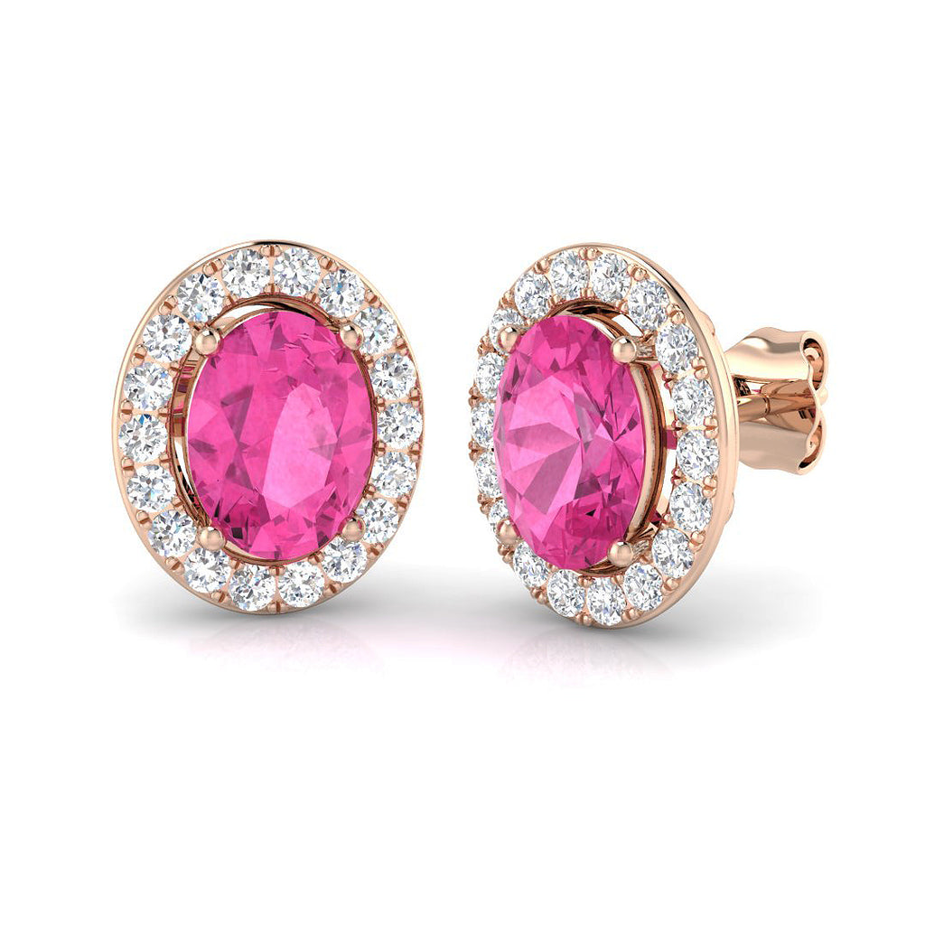 SP3566E — Earrings - 9k Rose Gold