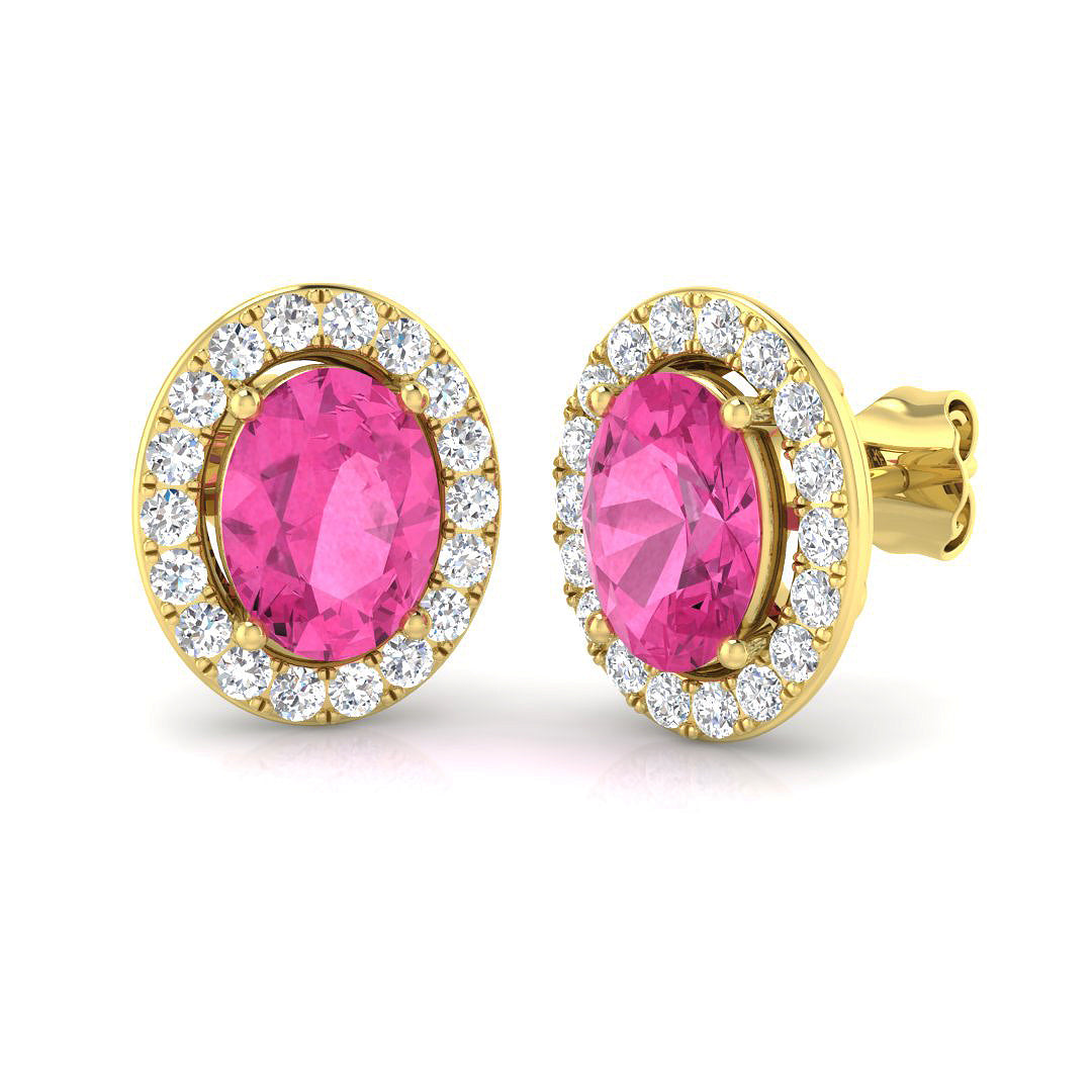 SP3566E — Earrings - 9k Yellow Gold