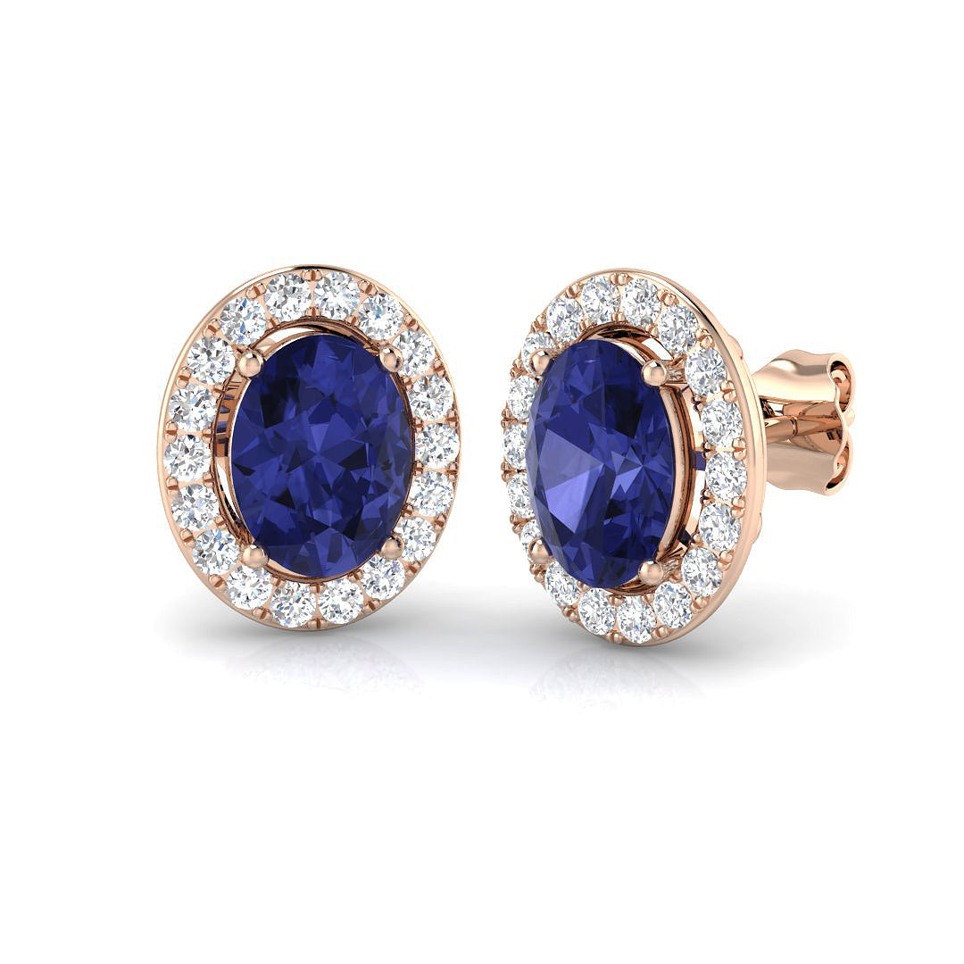 SP3566E — Earrings - 9k Rose Gold