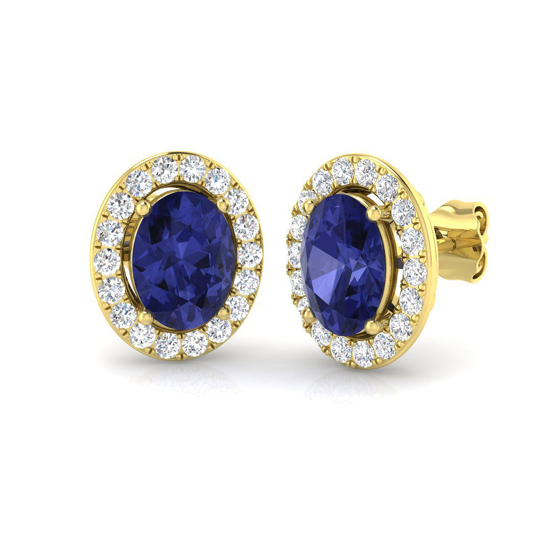 SP3566E — Earrings - 9k Yellow Gold